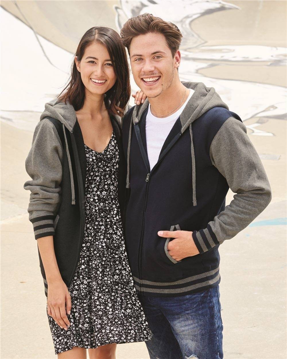 Bluza z kapturem i polarem Independent