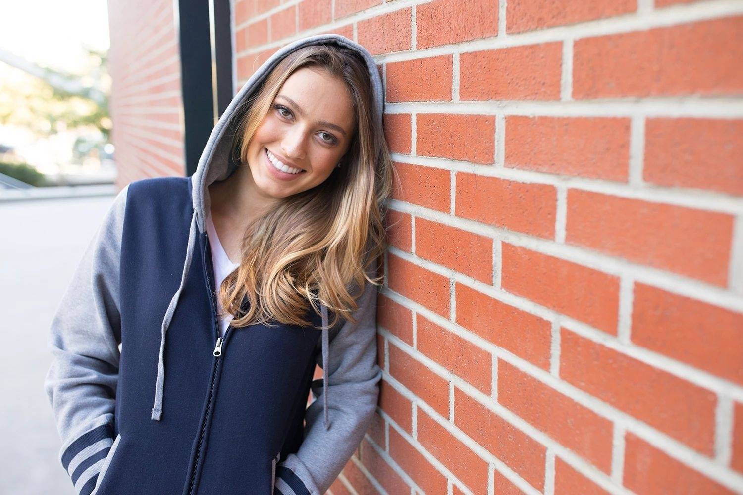 Bluza z kapturem i polarem Independent