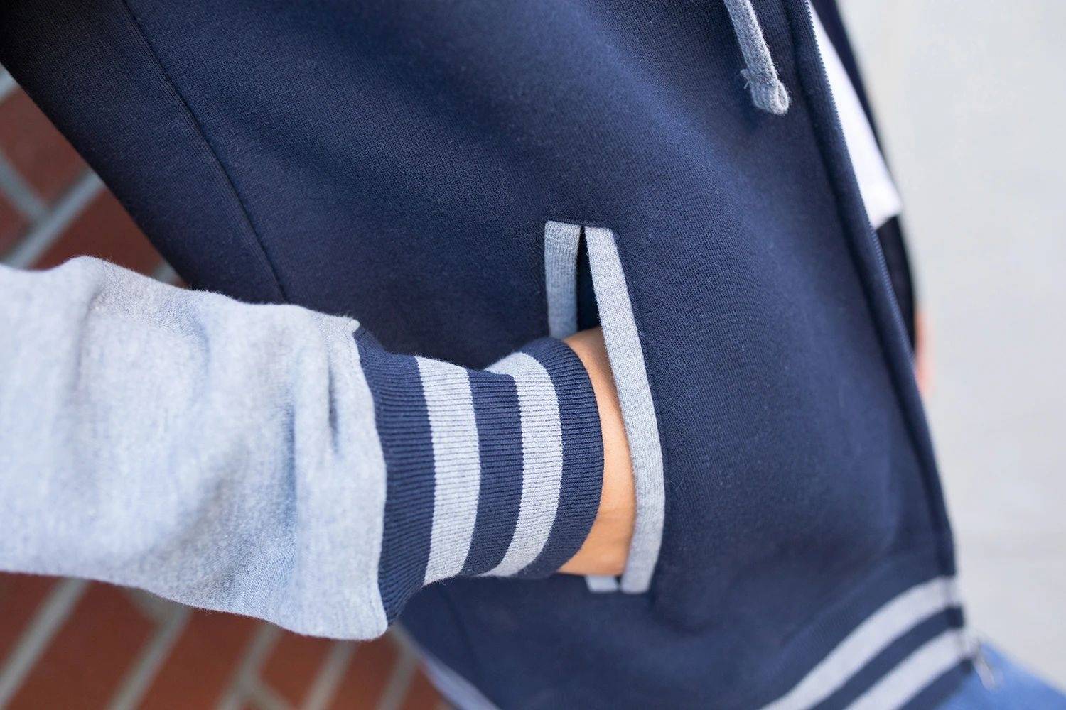 Bluza z kapturem i polarem Independent