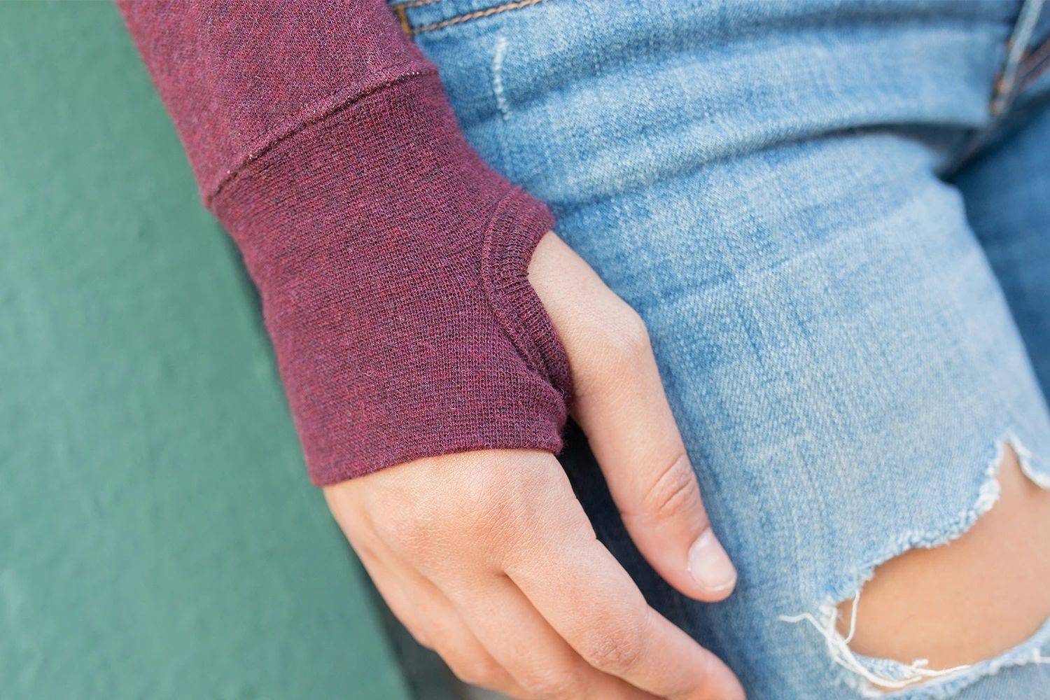 Bluza z kapturem na zamek z kieszenią na telefon Independent