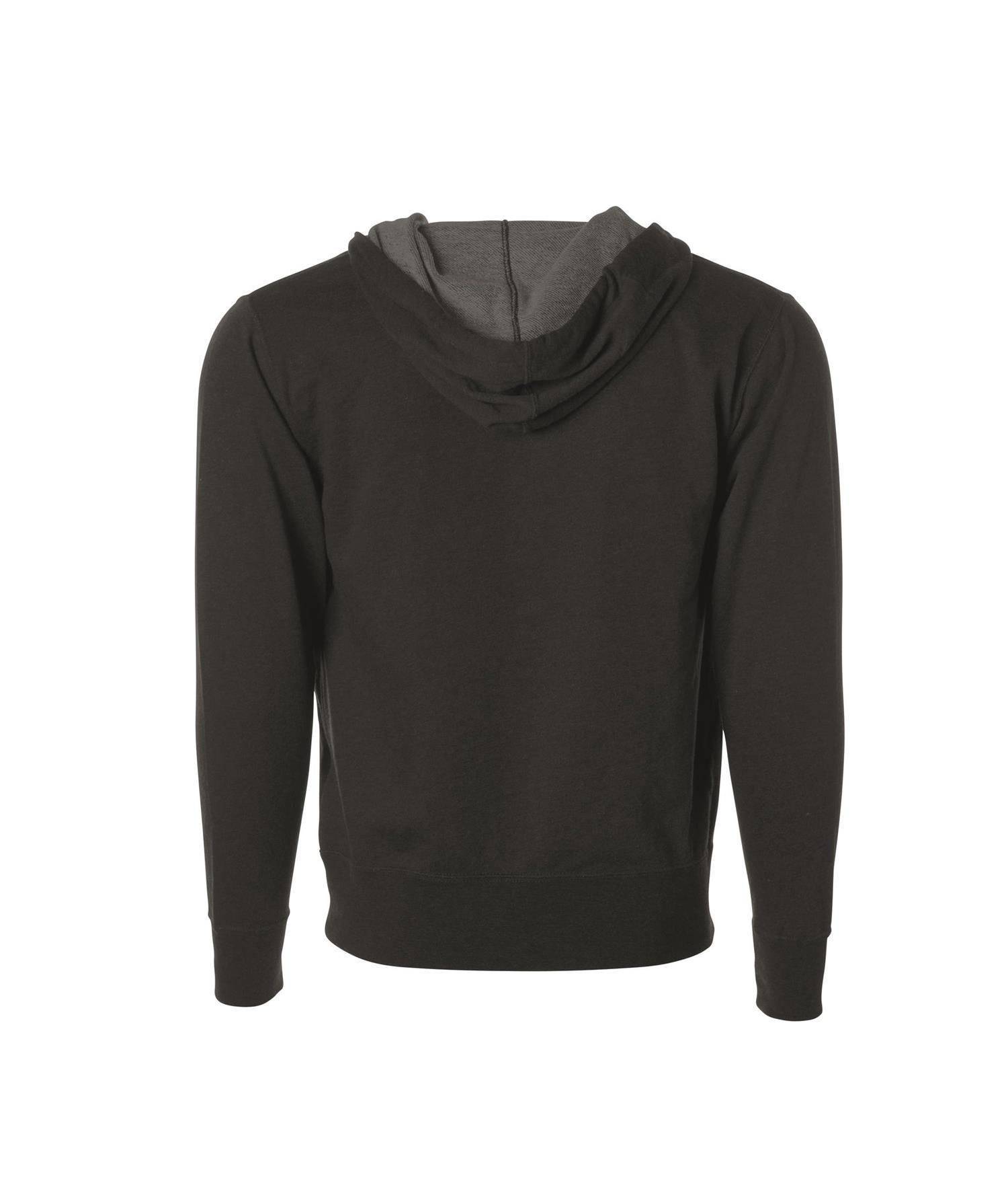 Bluza z kapturem na zamek z kieszenią na telefon Independent