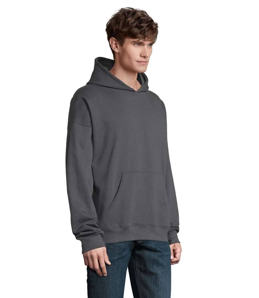 Bluza z kapturem o swobodnym fasonie oversized z bawełny organicznej