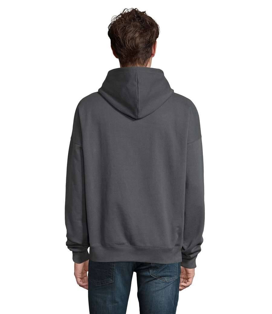 Bluza z kapturem o swobodnym fasonie oversized z bawełny organicznej