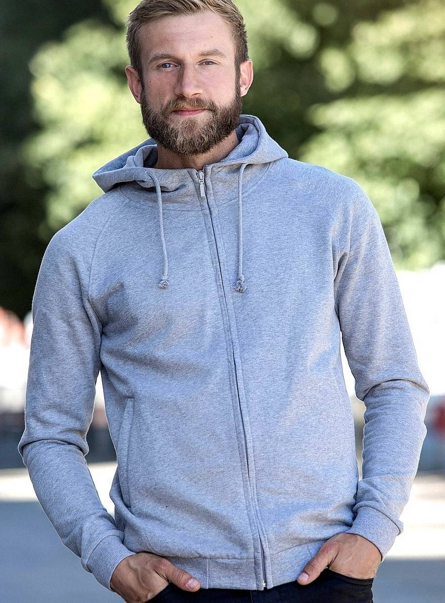 Bluza z kapturem z bawełny organicznej Neutral