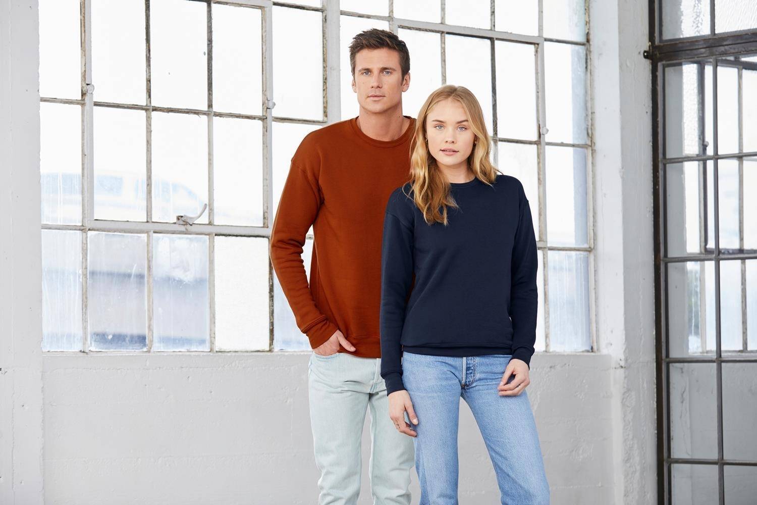 Bluza z wydłużonym tyłem o kroju unisex