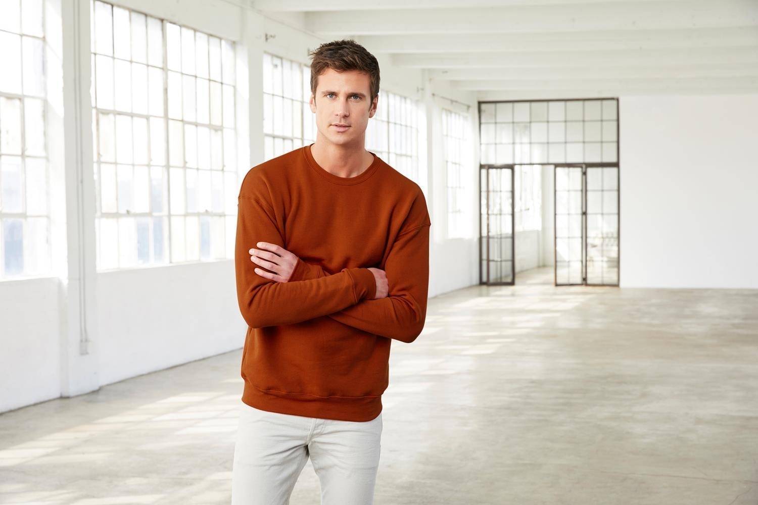 Bluza z wydłużonym tyłem o kroju unisex