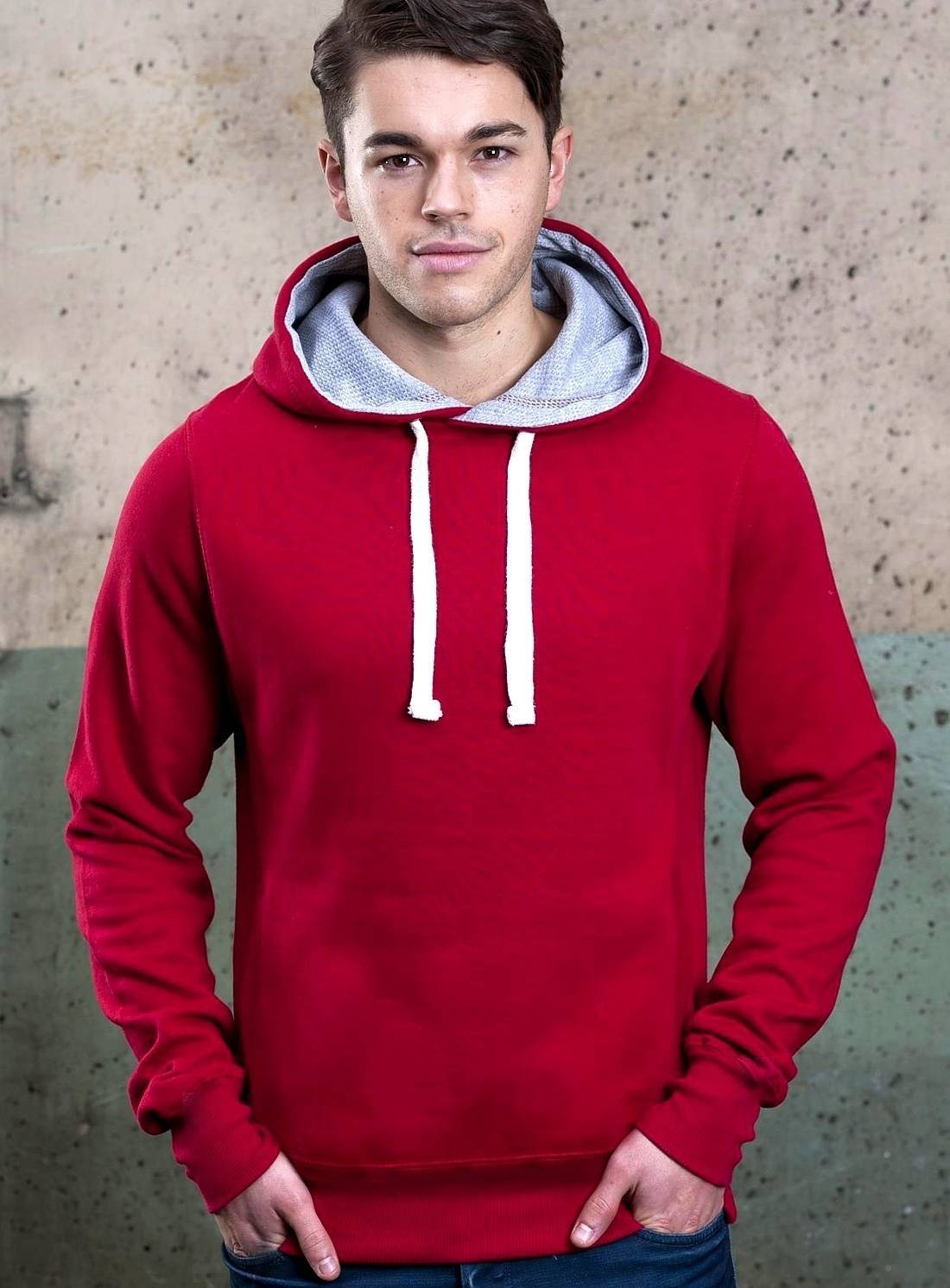 Bluza zakładana przez głowę z kapturem Hunky