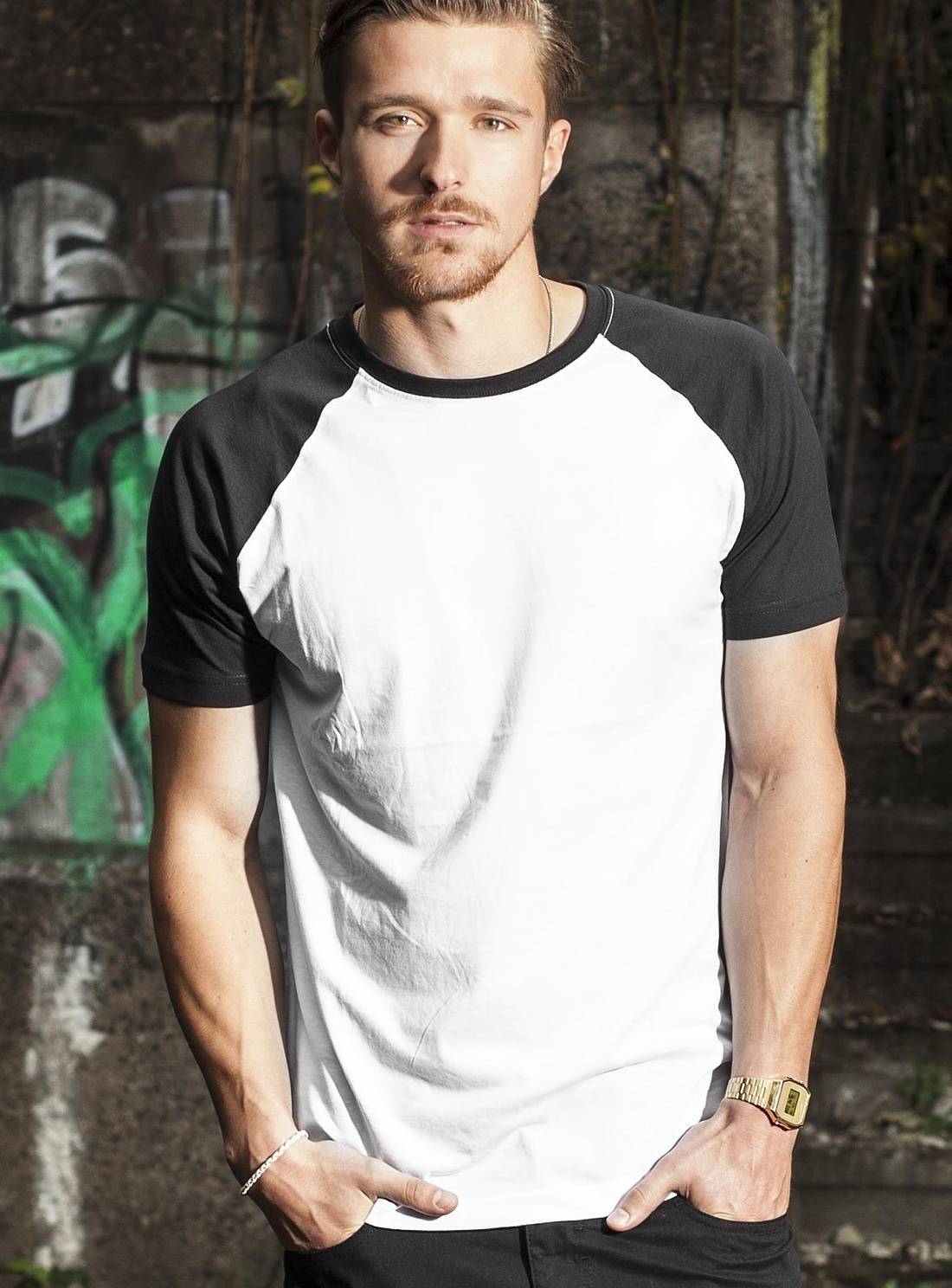 Bluzka męska Raglan Contrast Tee