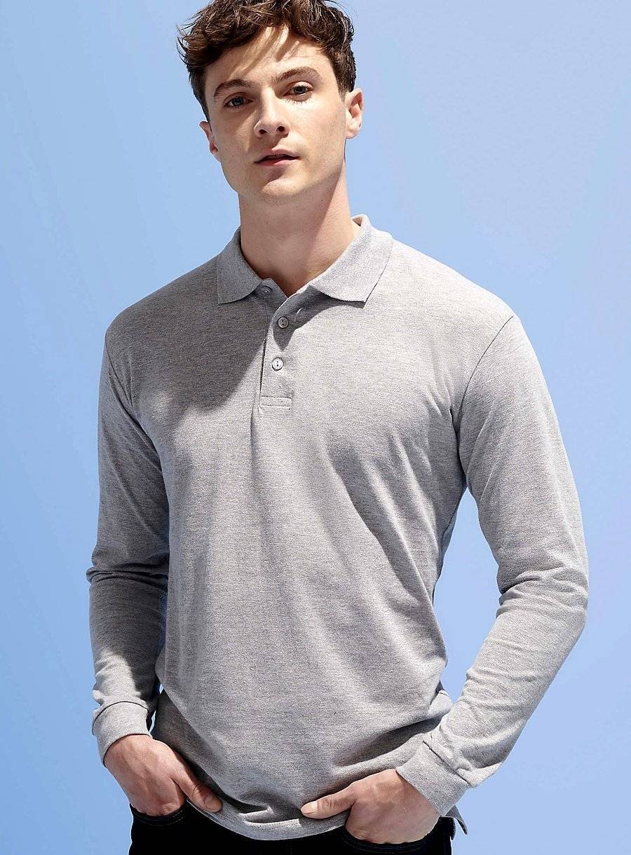 Bluzka męska z długim rękawem model Longsleeve Polo Star