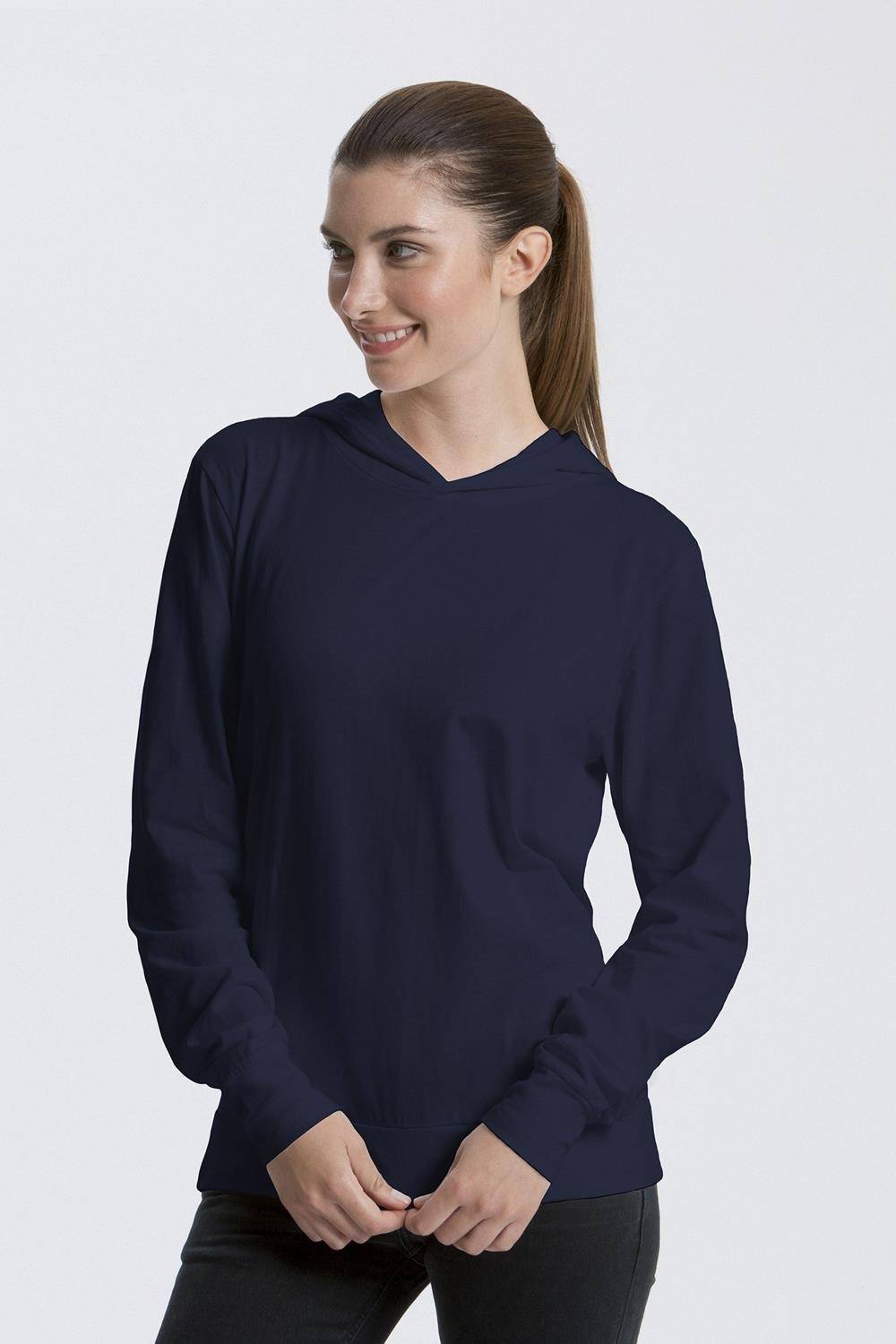 Bluzka z kapturem z bawełny organicznej Neutral