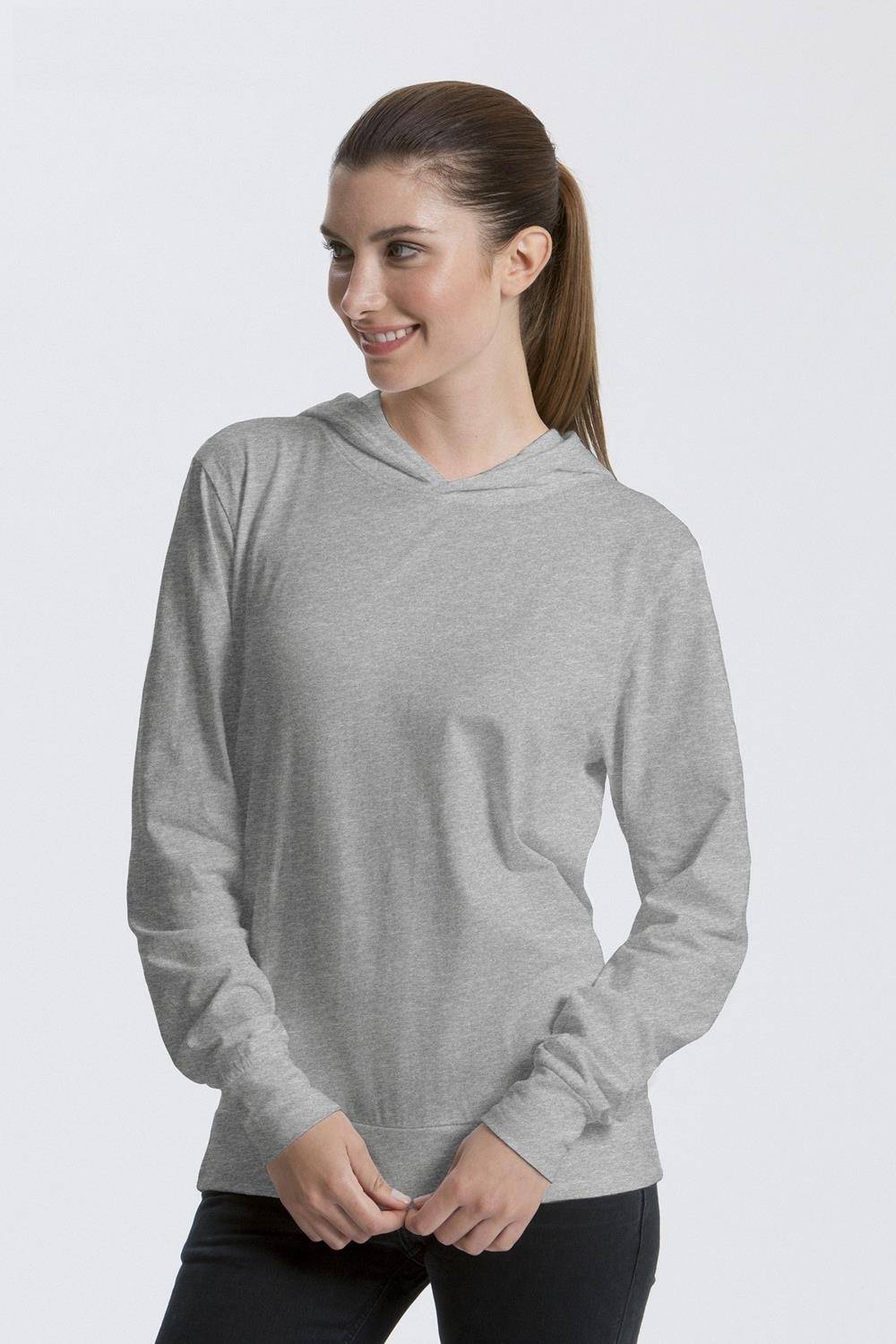 Bluzka z kapturem z bawełny organicznej Neutral