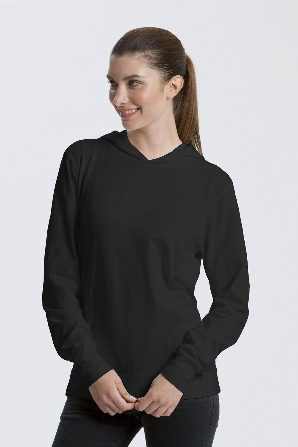 Bluzka z kapturem z bawełny organicznej Neutral