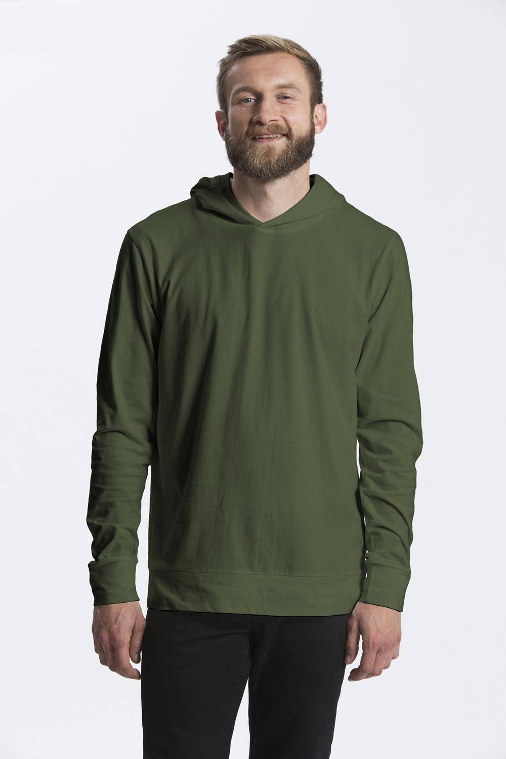 Bluzka z kapturem z bawełny organicznej Neutral