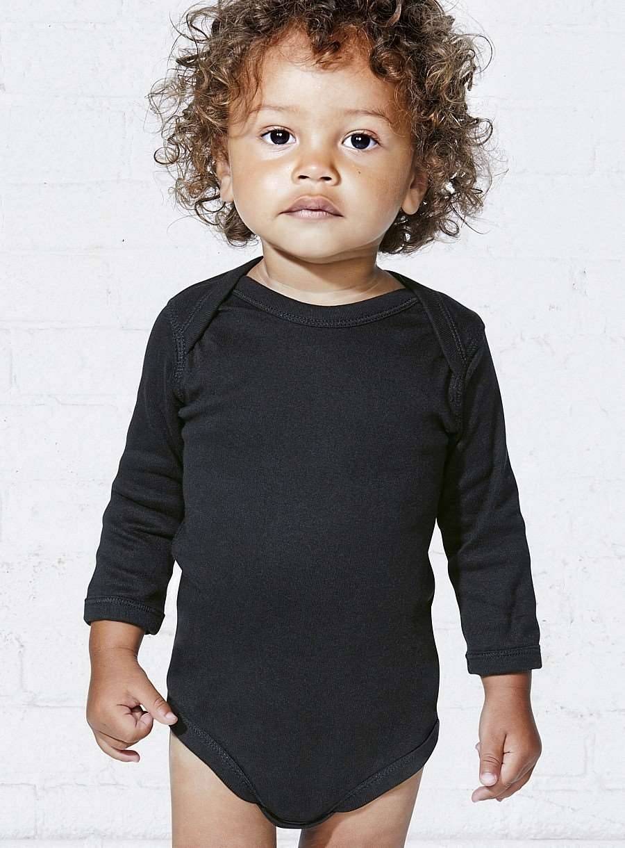 Body niemowlęce z długimi rękawami zapinane na zatrzaski