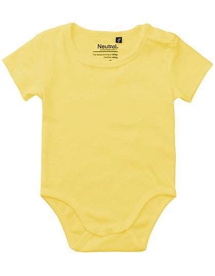 Body niemowlęce z krótkim rękawem
