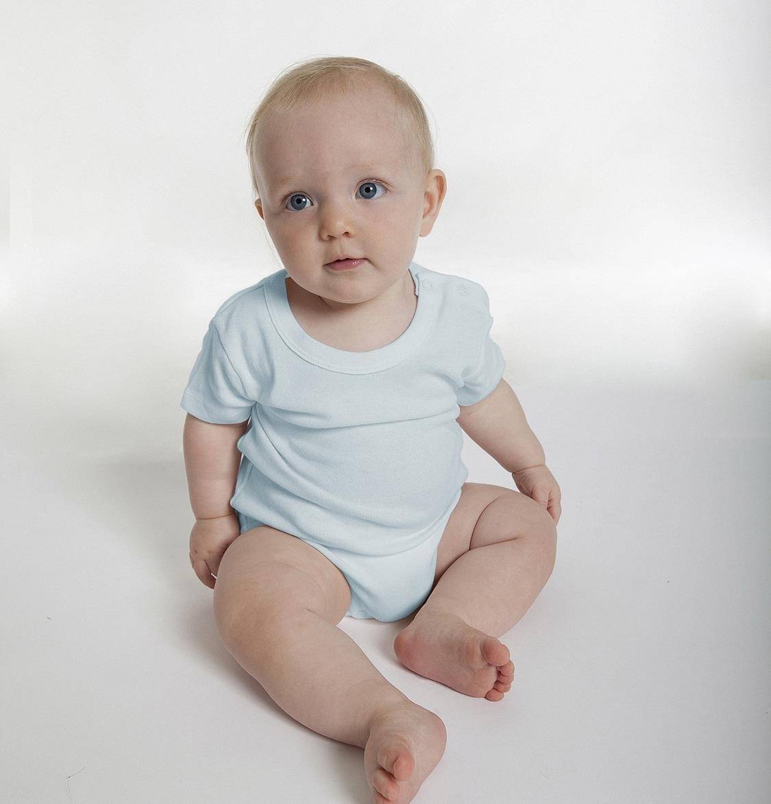 Body niemowlęce z krótkim rękawem