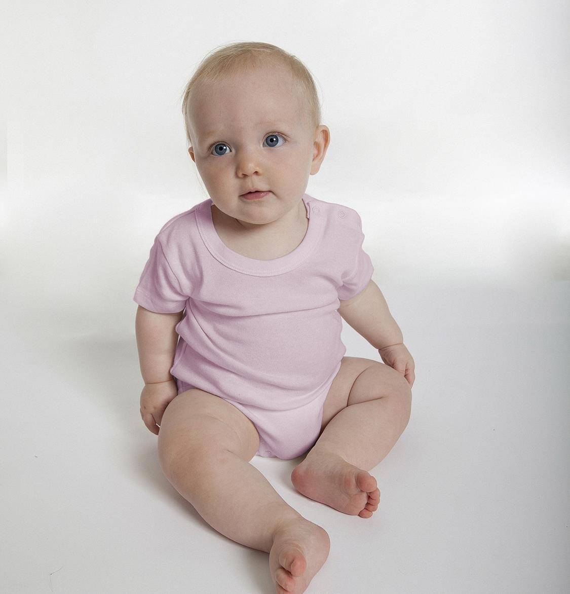Body niemowlęce z krótkim rękawem