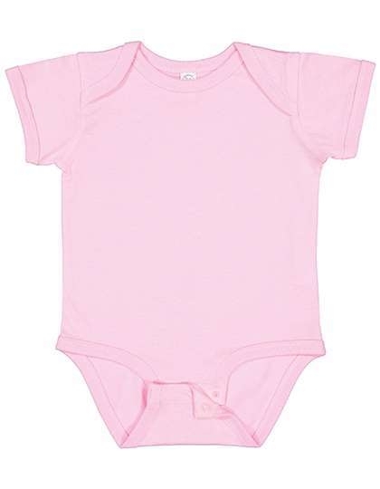 Body niemowlęce z krótkimi rękawkami zapinane na zatrzaski