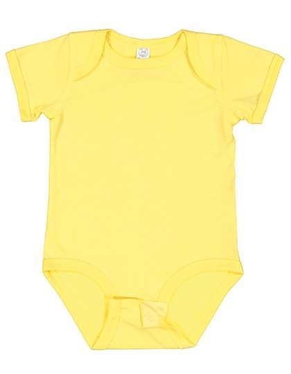 Body niemowlęce z krótkimi rękawkami zapinane na zatrzaski