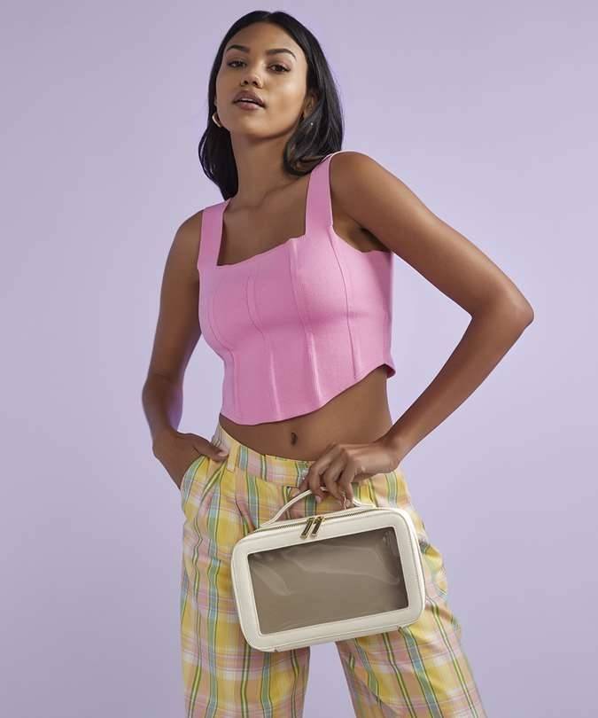 Boutique Clear Window Travel Case