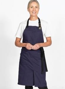 Canvas Apron with Brass Eyelets