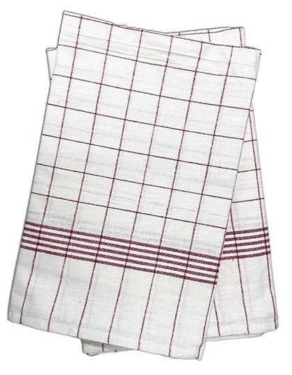 Checkered Dishcloth (Pack of 10 pieces)