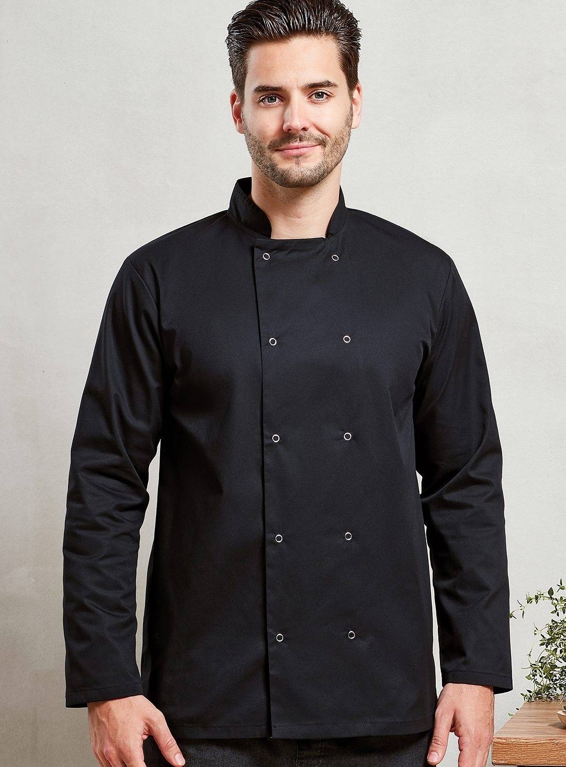Chef´s Long Sleeve Stud Jacket