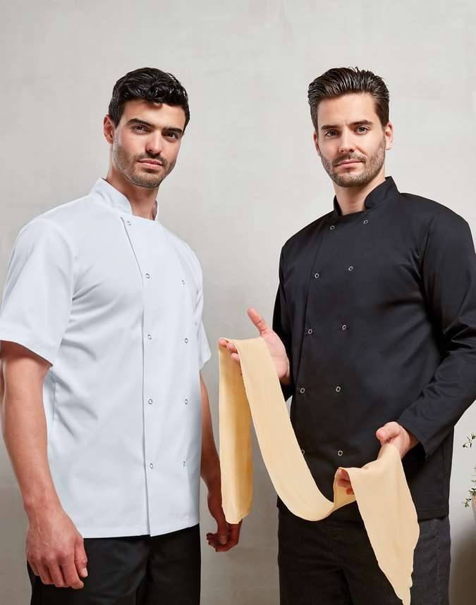 Chef´s Long Sleeve Stud Jacket