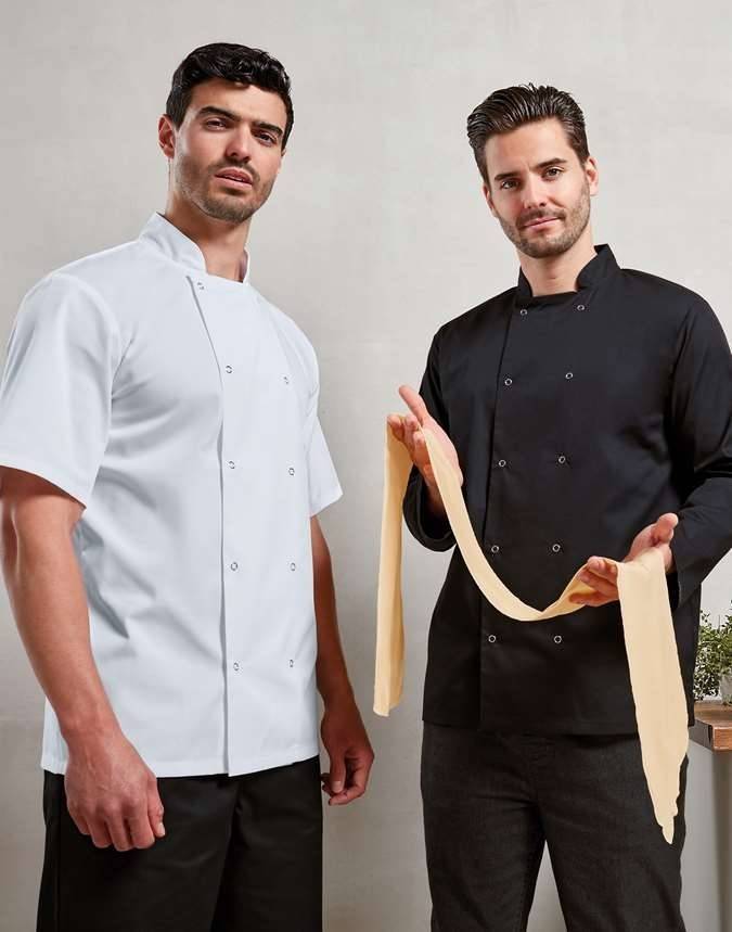 Chef´s Long Sleeve Stud Jacket