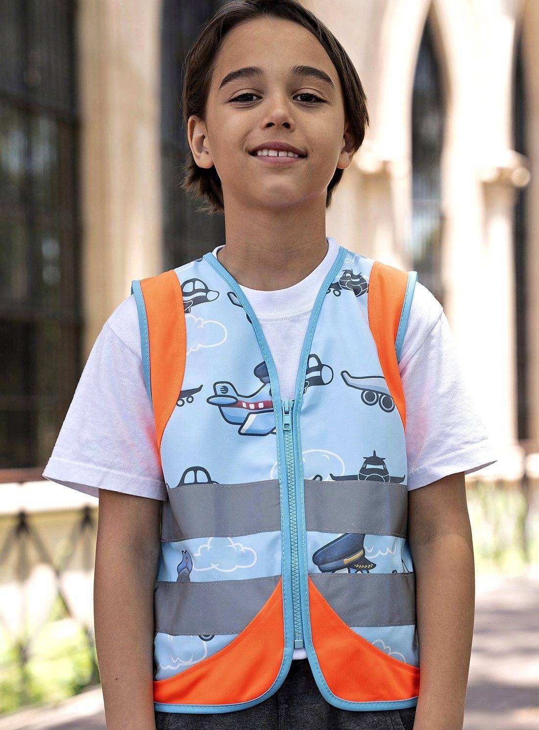 Children´s Safety Vest Action Vehicle Fun CO² Neutral