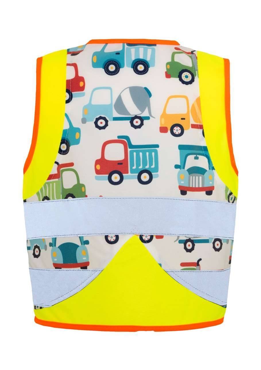 Children´s Safety Vest Action Vehicle Fun CO² Neutral