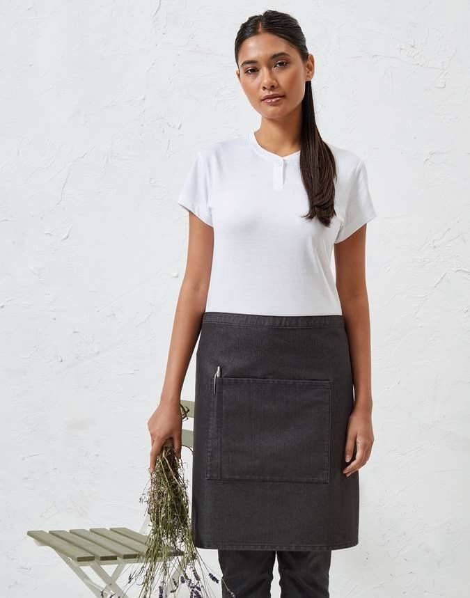 Colours Mid Length Apron with Pocket