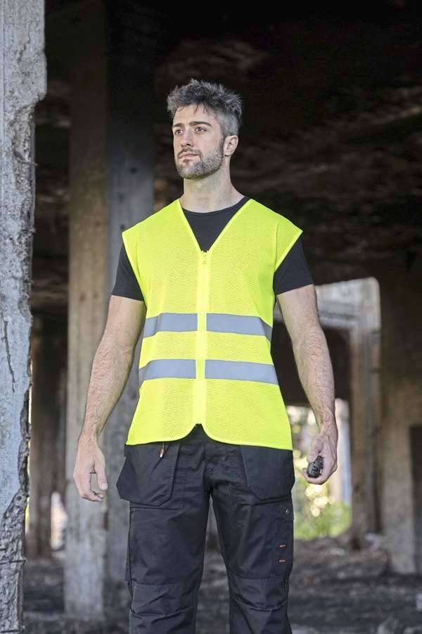 Comfort Mesh Safety Vest Rhodes CO² Neutral