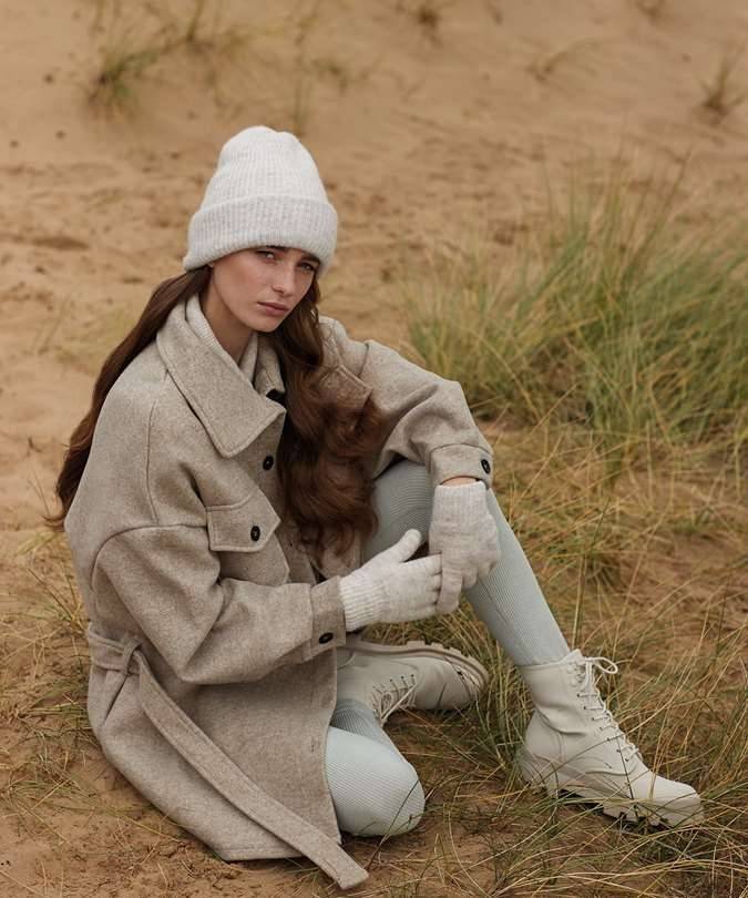 Cosy Ribbed Cuff Gloves