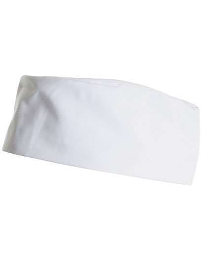 Czapka kucharska z otworami wentylacyjnymi