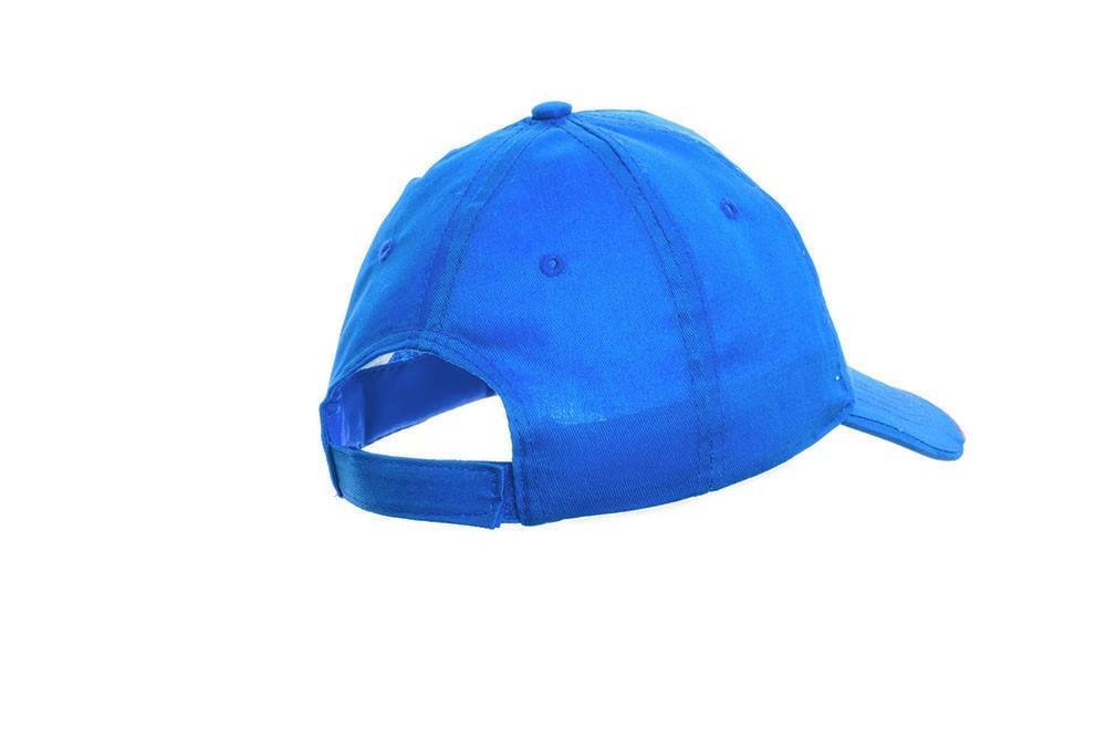 Czapka na lato z kolorową lamówką na daszku