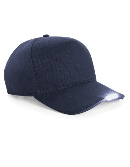 Czapka na lato ze światełkiem LED