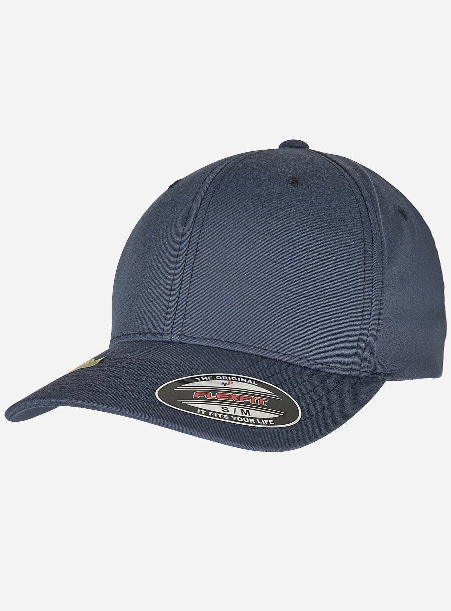 Czapka z daszkiem 6-panelowa Flexfit, materiał z recyklingu