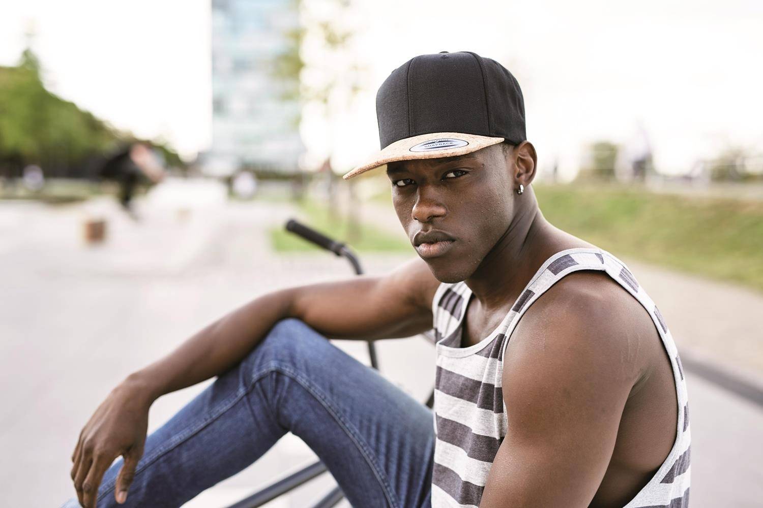 Czapka z daszkiem dwukolorowa Cork Snapback