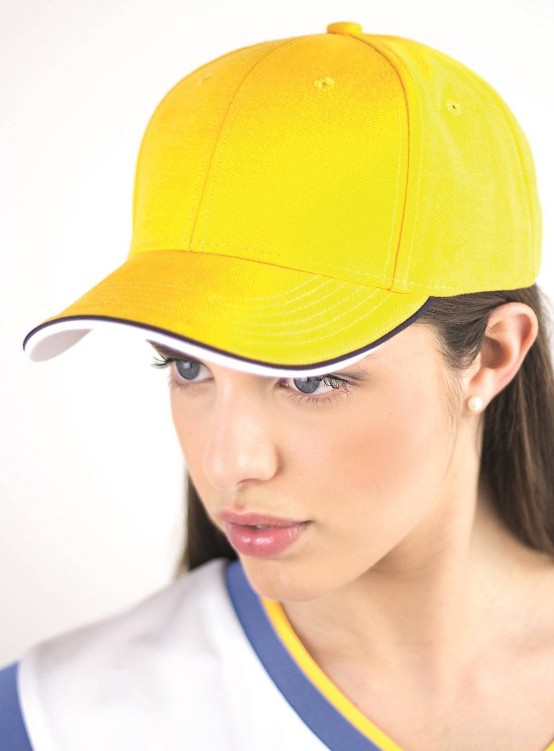 Czapka z daszkiem model Pilot Piping