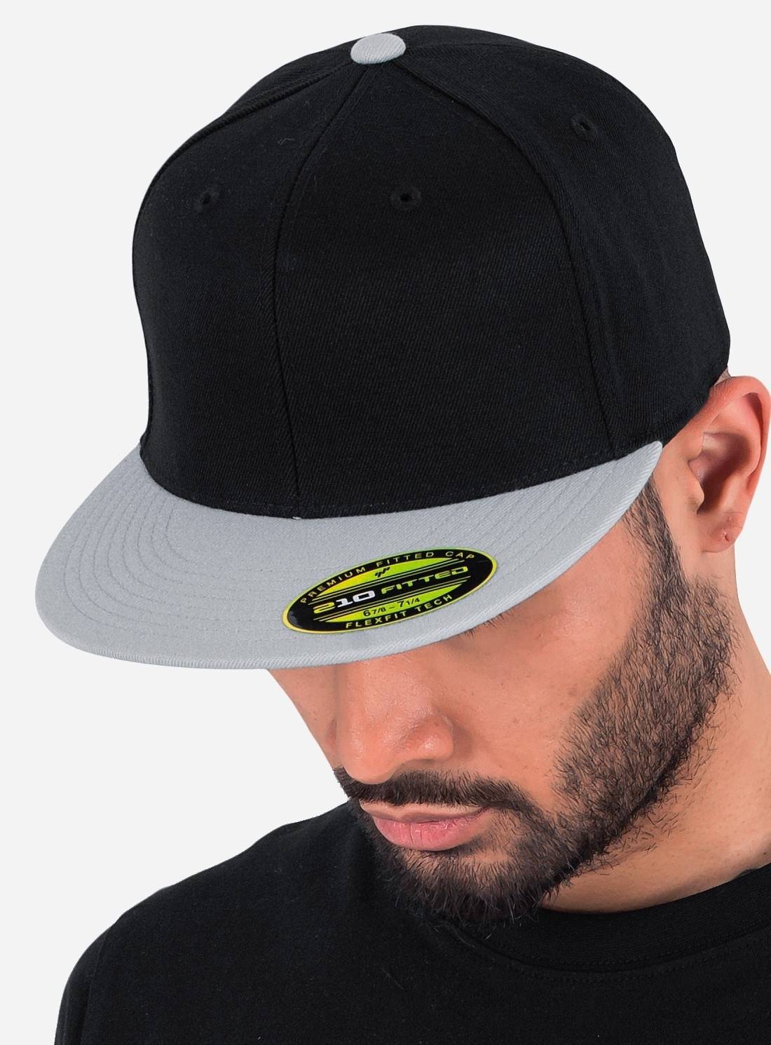 Czapka z daszkiem Premium 210 Fitted 2-Tone