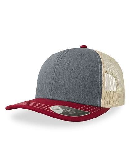 Czapka z daszkiem Sonic z siatkowanymi panelami