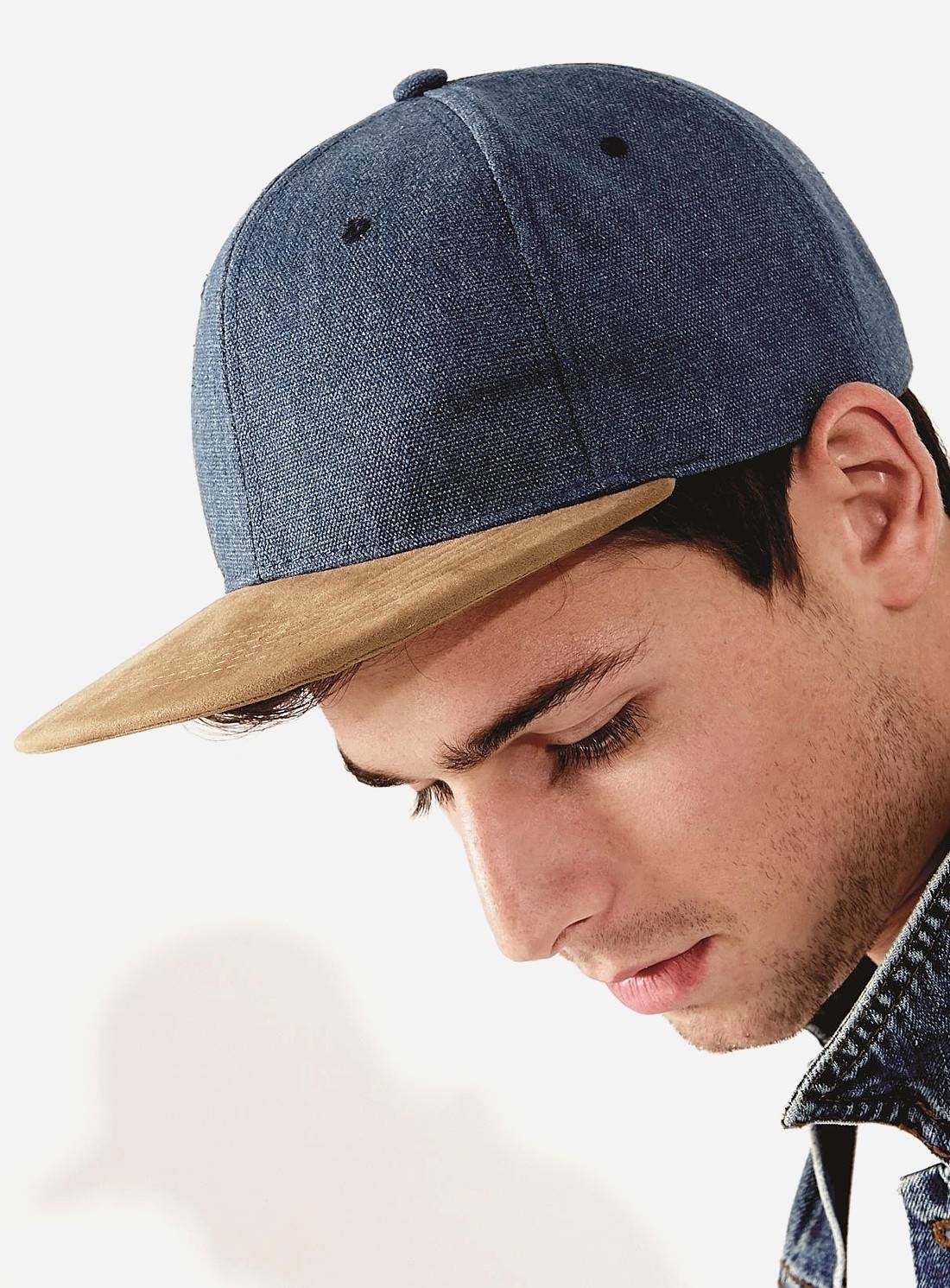 Czapka z daszkiem Suede Peak Snapback