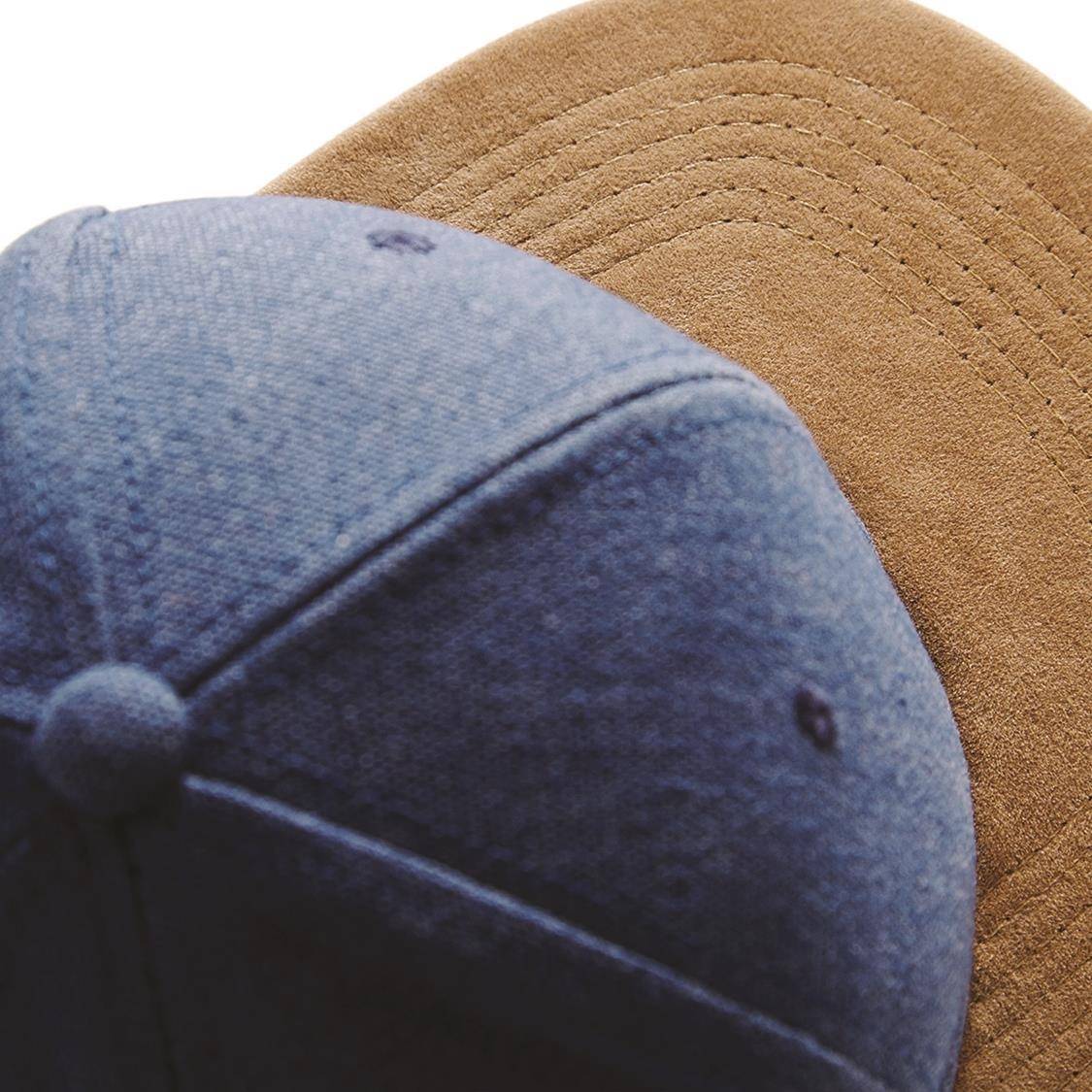 Czapka z daszkiem Suede Peak Snapback