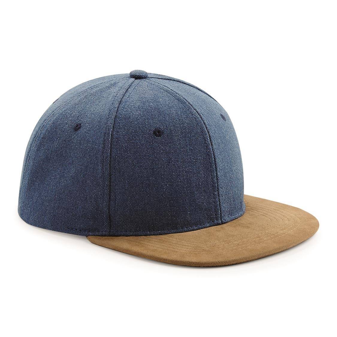 Czapka z daszkiem Suede Peak Snapback