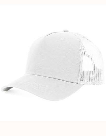 Czapka z daszkiem z panelami z siatki, materiał z recyklingu