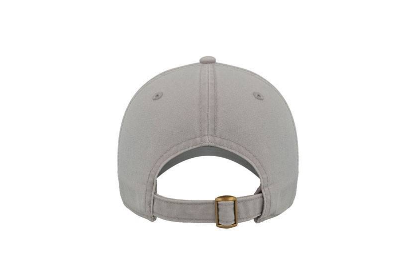 Czapka z daszkiem ze szczotkowanego materiału w stylu Vintage