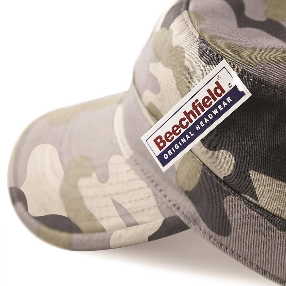 Czapka z nadrukowanym wzorem Camouflage