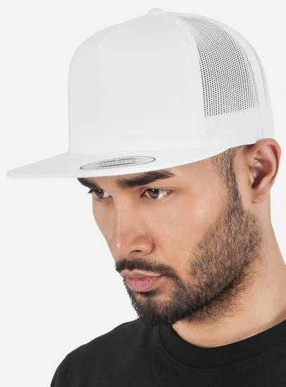 Czapka z płaskim daszkiem Classic Trucker