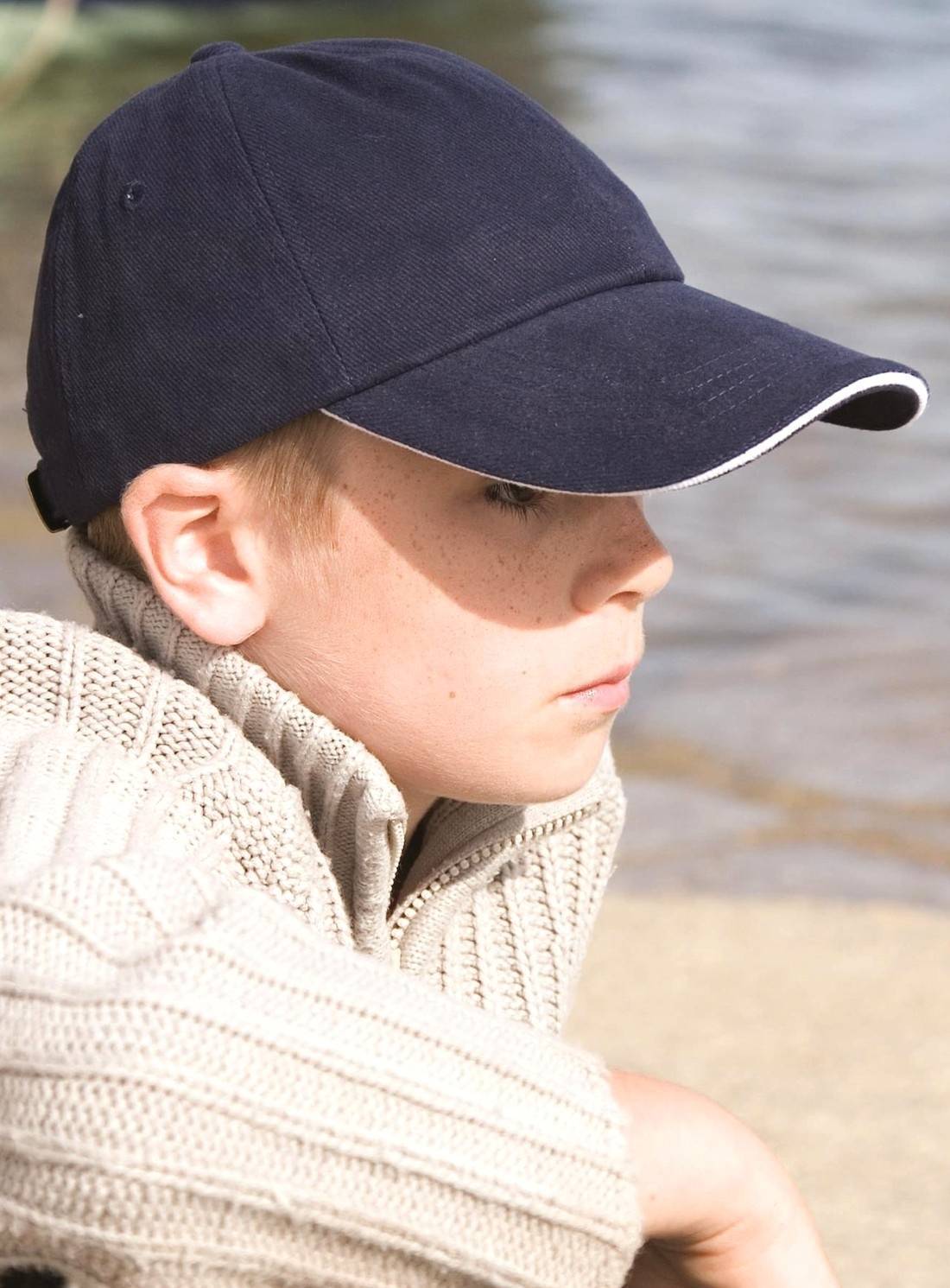 Czapka z zagiętym daszkiem Junior Heavy